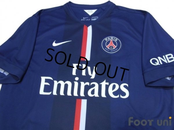Photo3: Paris Saint Germain 2014-2015 Home Shirt (3)