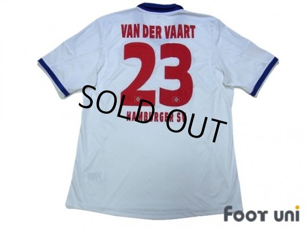 Photo2: Hamburger SV 2013-2014 Home Shirt #23 Van Der Vaart (2)