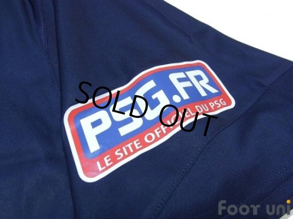 Photo7: Paris Saint Germain 2005-2006 Home Shirt #10 (7)