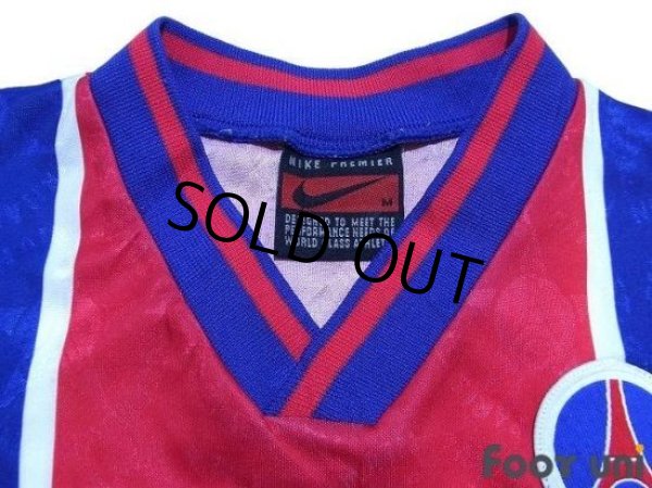 Photo4: Paris Saint Germain 1995-1996 Home Shirt (4)
