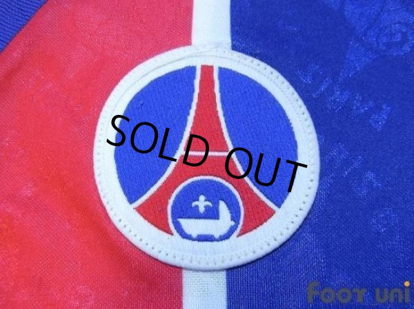Photo5: Paris Saint Germain 1995-1996 Home Shirt (5)
