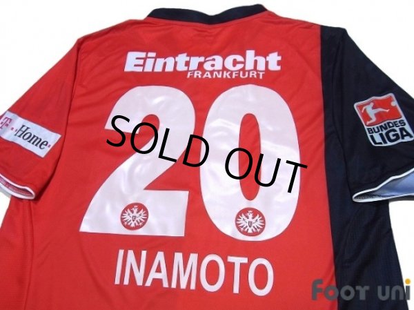 Photo4: Eintracht Frankfurt 2007-2009 Home Shirt #20 Junichi Inamoto Bundesliga Patch/Badge (4)