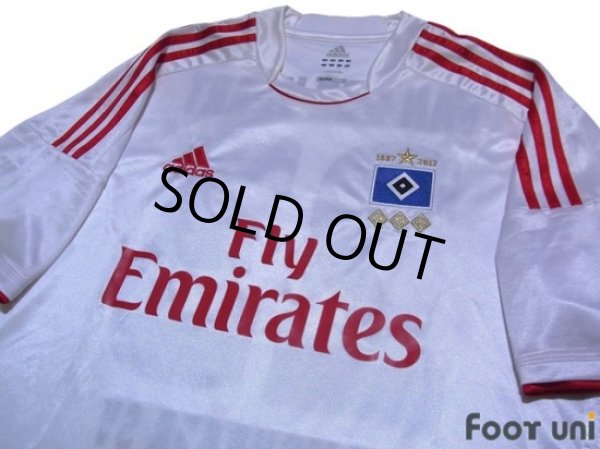 Photo3: Hamburger SV 2012-2013 Home Shirt #23 Van Der Vaart (3)