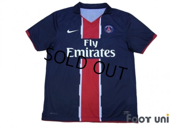 Photo1: Paris Saint Germain 2010-2011 Home Shirt (1)