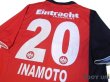 Photo4: Eintracht Frankfurt 2007-2009 Home Shirt #20 Junichi Inamoto (4)