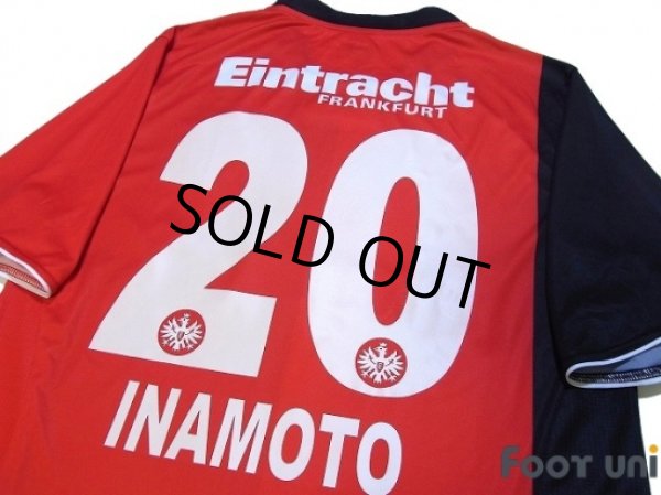 Photo4: Eintracht Frankfurt 2007-2009 Home Shirt #20 Junichi Inamoto (4)