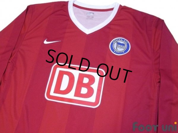 Photo3: Hertha Berlin 2007-2008 Away Player Long Sleeve Shirt w/tags (3)
