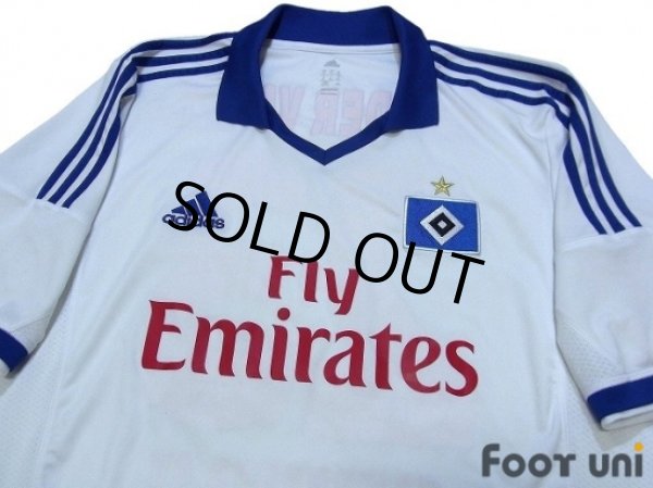 Photo3: Hamburger SV 2013-2014 Home Shirt #23 Van Der Vaart (3)