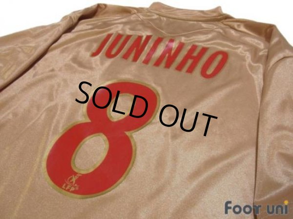 Photo4: Olympique Lyonnais 2007-2008 Shirt Away #8 Juninho (4)