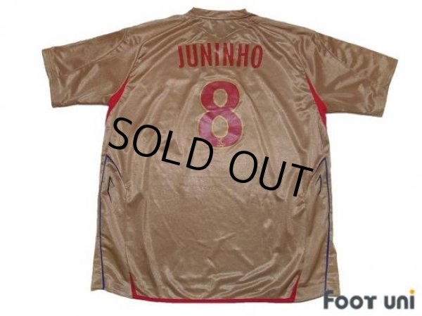 Photo2: Olympique Lyonnais 2007-2008 Shirt Away #8 Juninho (2)