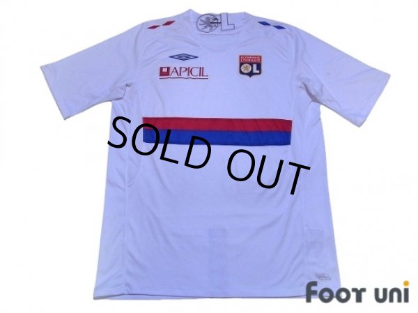 Photo1: Olympique Lyonnais 2009-2010 Home Shirt (1)