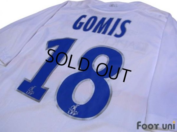 Photo4: Olympique Lyonnais 2009-2010 Home Shirt #18 Gomis w/tags (4)