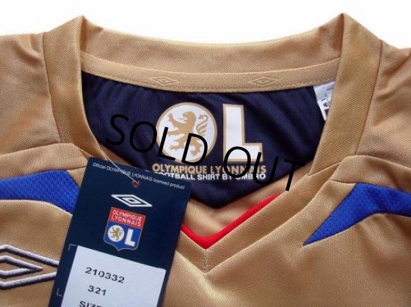Photo4: Olympique Lyonnais 2007-2008 Away Shirt w/tags (4)