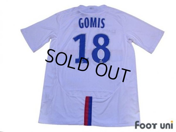 Photo2: Olympique Lyonnais 2009-2010 Home Shirt #18 Gomis w/tags (2)
