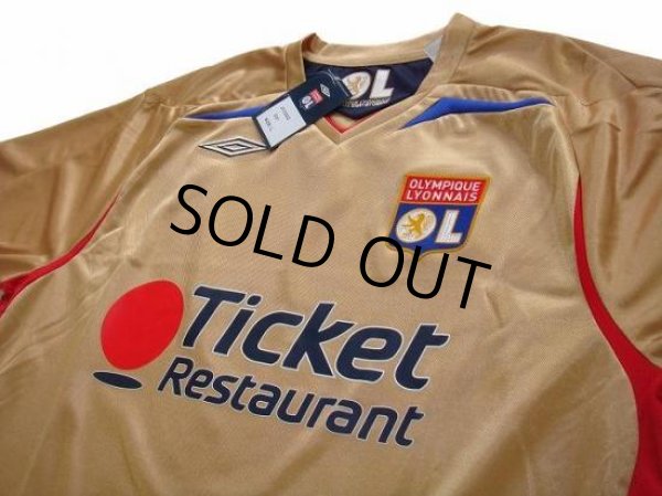 Photo3: Olympique Lyonnais 2007-2008 Away Shirt w/tags (3)