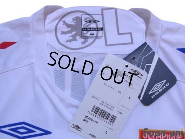 Photo3: Olympique Lyonnais 2009-2010 Home Shirt #18 Gomis w/tags (3)