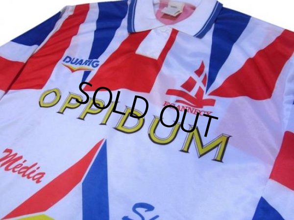 Photo3: FC Annecy 1992-1993 Home L/S Shirt (3)