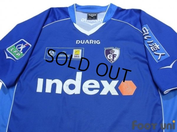 Photo3: Grenoble Foot 38 2005-2006 Home Shirt #9 Oguro Ligue 1 LFP Patch/Badge (3)