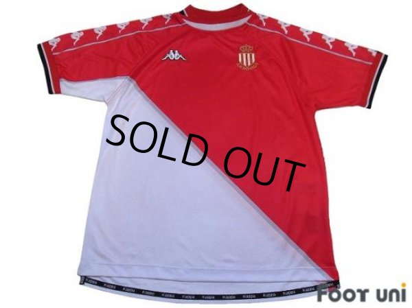 Photo1: AS Monaco 1999-2000 Home Shirt w/tags (1)