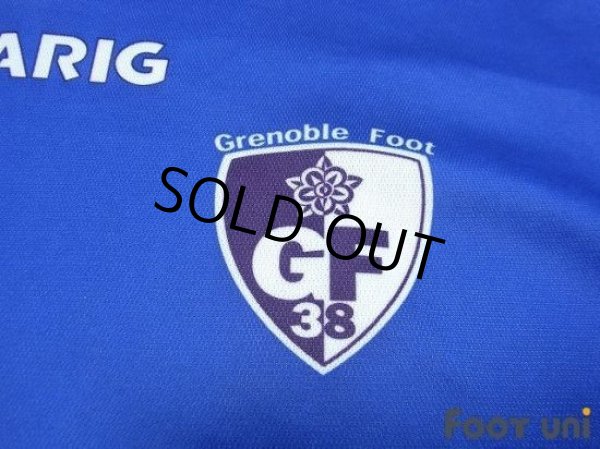 Photo6: Grenoble Foot 38 2005-2006 Home Shirt #9 Oguro Ligue 1 LFP Patch/Badge (6)