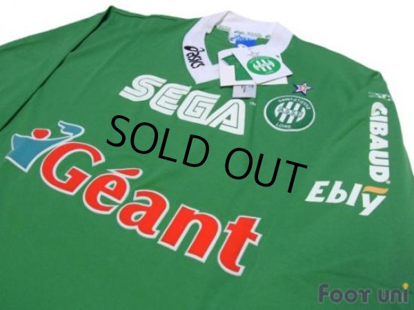 Photo3: Saint Etienne 1999-2000 Home L/S Shirt w/tags (3)