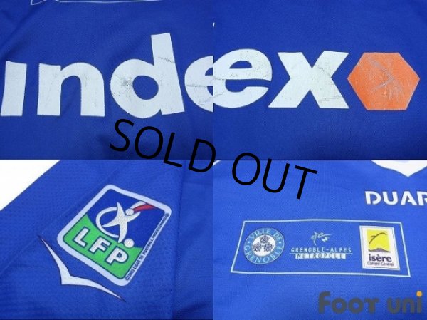 Photo7: Grenoble Foot 38 2005-2006 Home Shirt #9 Oguro Ligue 1 LFP Patch/Badge (7)
