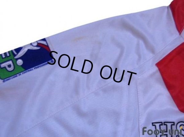 Photo3: AS Monaco 2004-2005 Home Player Long Sleeve Shirt #36 Vieri Ligue 1 LFP Patch/Badge (3)