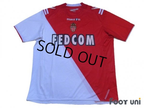 Photo1: AS Monaco 2010-2011 Home Shirt (1)