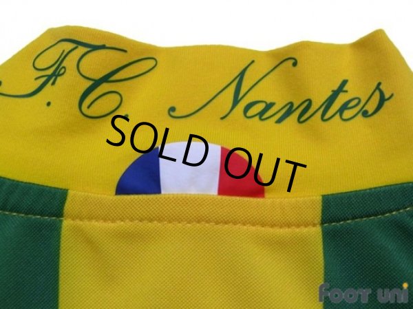 Photo6: FC Nantes 2009-2010 Home Shirt (6)