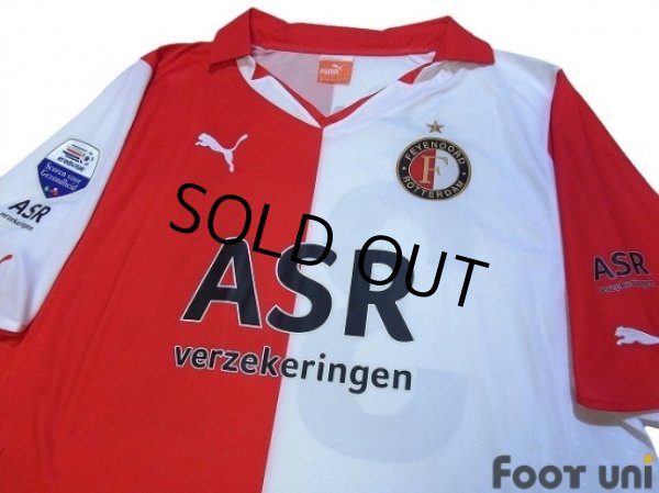 Photo3: Feyenoord 2010-2011 Home Shirt #34 Ryo Eredivisie League Patch/Badge w/tags (3)