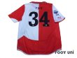 Photo2: Feyenoord 2010-2011 Home Shirt #34 Ryo Eredivisie League Patch/Badge w/tags (2)