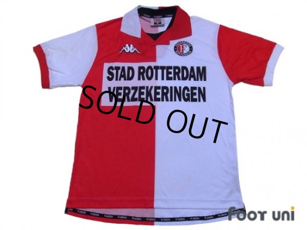 Photo1: Feyenoord 2000-2001 Home Shirt (1)