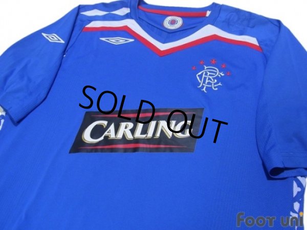 Photo3: Rangers 2007-2008 Home Shirt (3)