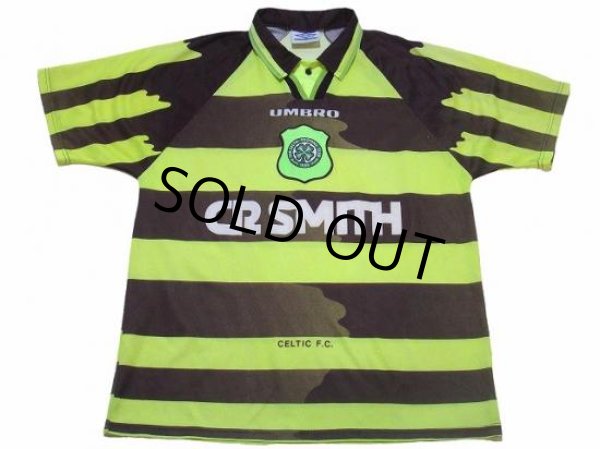 Photo1: Celtic 1997-1998 Away Shirt (1)