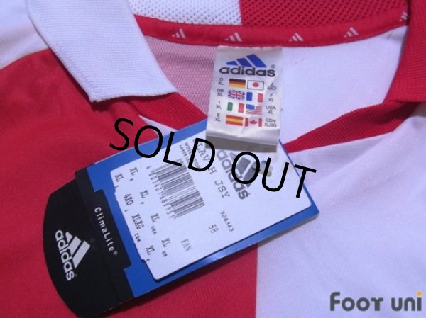 Photo4: Slavia Praha 2003-2004 Home Shirt w/tags (4)