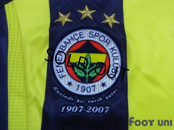 Photo5: Fenerbahce 2007-2008 Home Shirt w/tags (5)