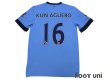Photo2: Manchester City 2014-2015 Home Shirt #16 Kun Aguero Champions Barclays Premier League Patch/Badge (2)
