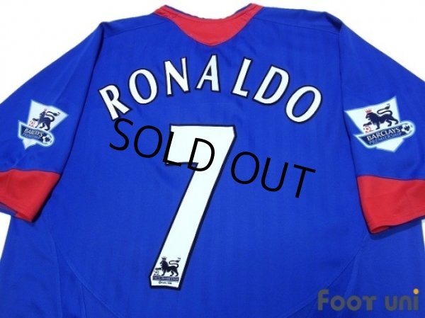 Photo4: Manchester United 2005-2006 Away #7 Ronaldo BARCLAYCARD PREMIERSHIP Patch/Badge w/tags (4)