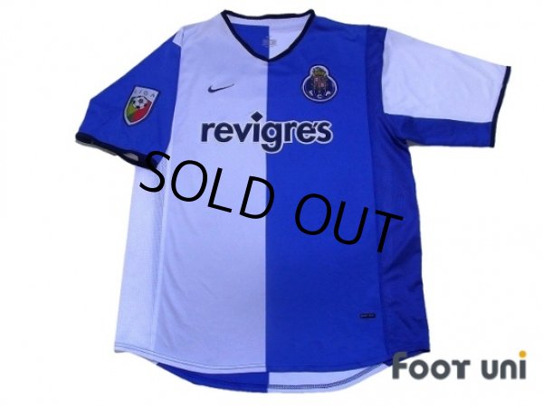 Photo1: FC Porto 2001-2002 Home Shirt (1)