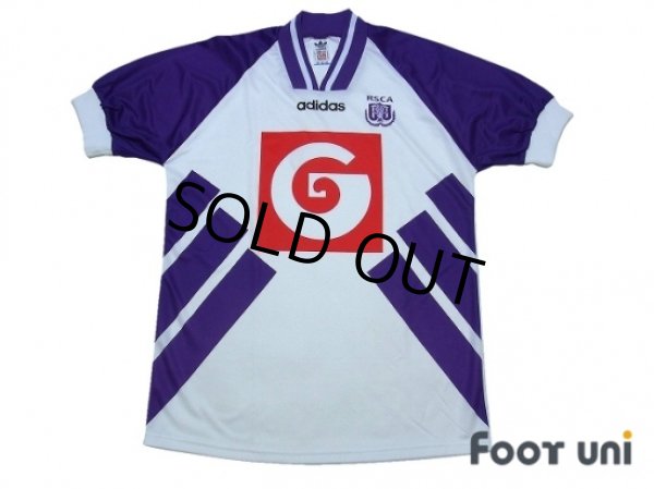 Photo1: Anderlecht 1994-1995 Home Shirt (1)