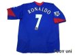 Photo2: Manchester United 2005-2006 Away #7 Ronaldo BARCLAYCARD PREMIERSHIP Patch/Badge w/tags (2)