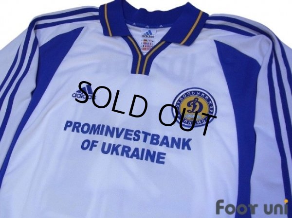 Photo3: Dynamo Kyiv 2001-2002 Home L/S Shirt #21 Idahor (3)