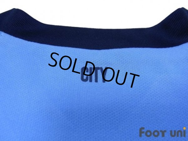 Photo7: Manchester City 2014-2015 Home Shirt #16 Kun Aguero Champions Barclays Premier League Patch/Badge (7)