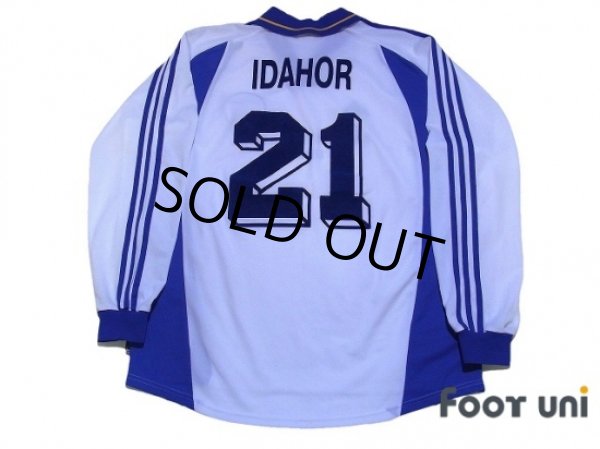 Photo2: Dynamo Kyiv 2001-2002 Home L/S Shirt #21 Idahor (2)
