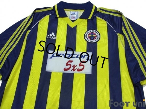 Photo3: Fenerbahce 1999-2000 Home Shirt (3)
