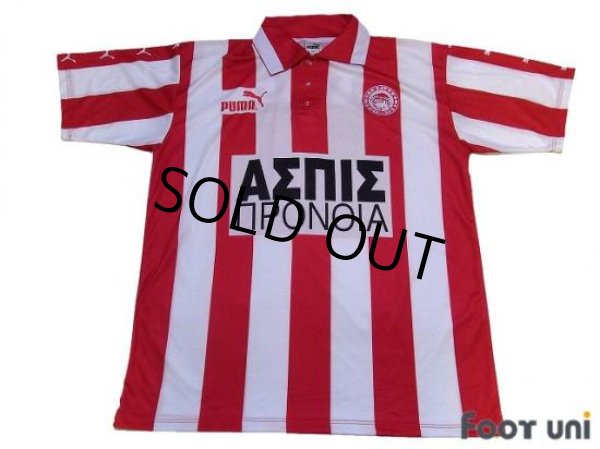 Photo1: Olympiacos 1998-1999 Home Shirt #10 Ivic (1)