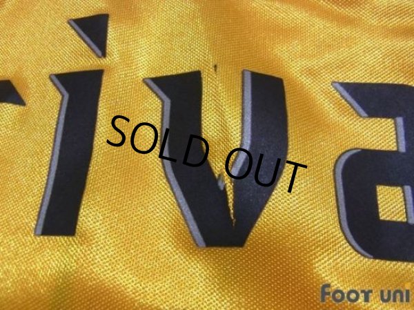 Photo6: AEK Athens 2007-2008 Home Shirt #10 Rivaldo (6)