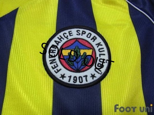 Photo5: Fenerbahce 1999-2000 Home Shirt (5)