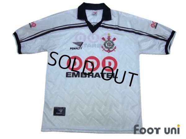 Photo1: Corinthians 1998 Home Shirt (1)