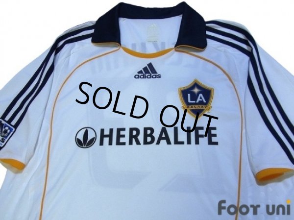 Photo3: LA Galaxy 2008-2009 Home Shirt #23 Beckham MLS Patch/Badge (3)